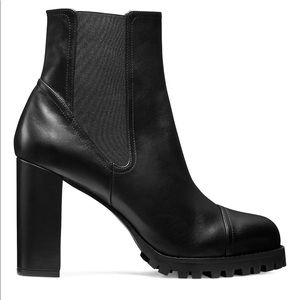 Stuart Weitzman Wenda Boots High Heel Black